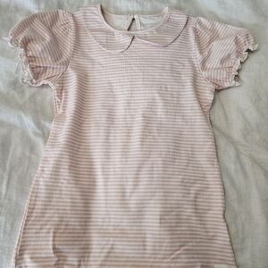 Sweet Honey Peter Pan collar shortly sleeve shirt size 10